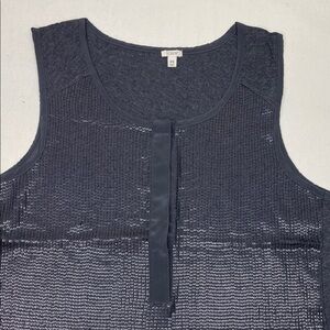 J. Crew Factory Gray Sleeveless Top